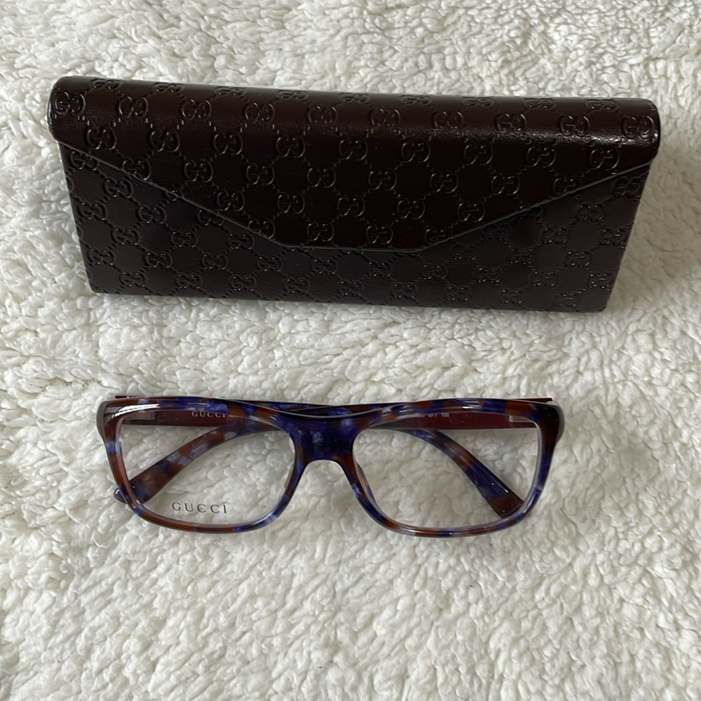 Gucci eyeglasses GG 3608 6F7 130 violet burgundy Havana 53-15-130